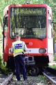 VU Roller KVB Bahn Koeln Luxemburgerstr Neuenhoefer Allee P057